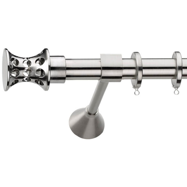Metal curtain rod Φ25 Demo Alantin Nickel Matte