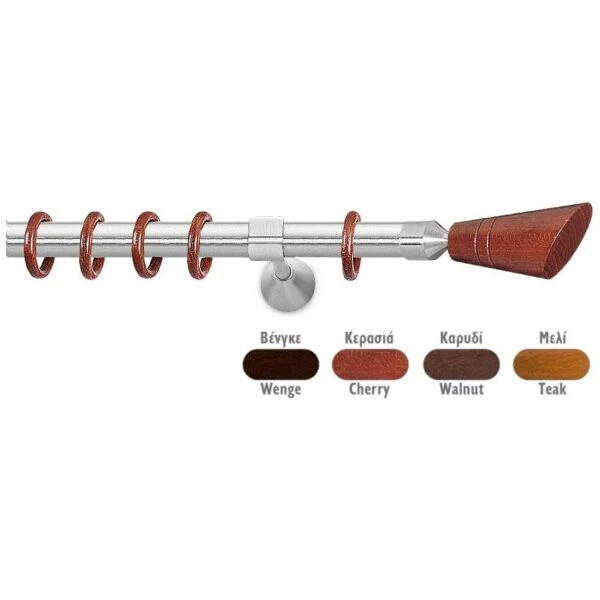 Metal curtain rod Φ25 Demo Arabella