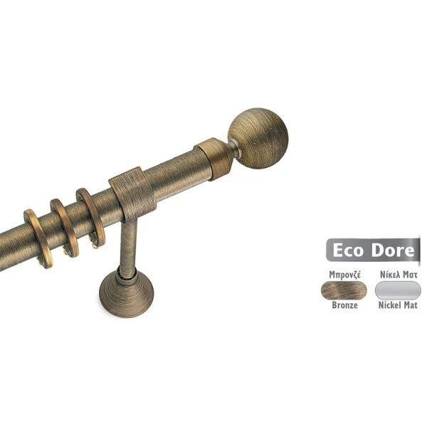Metal curtain rod Φ25 Demo Dore