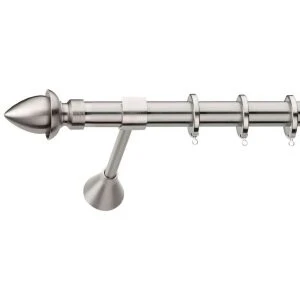 Metal curtain rod Φ25 Demo Focus Nickel Matte