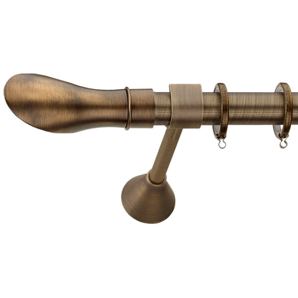 Metal curtain rod Φ25 Demo Ikaria Bronze
