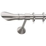 Metal curtain rod Φ25 Demo Ikaria Nickel Matte