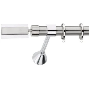 Metal curtain rod Φ25 Demo Kea Nickel Matte