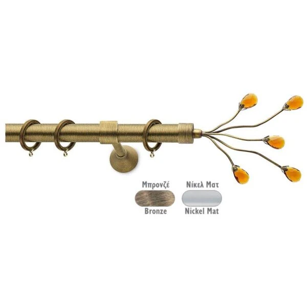 Metal curtain rod Φ25 Demo Keli