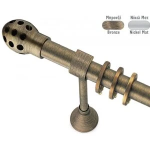 Metal curtain rod Φ25 Demo Olympo