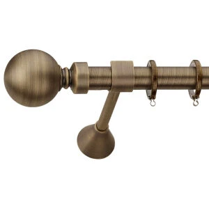 Metal curtain rod Φ25 Demo Olympos Bronze