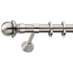 Metal curtain rod Φ25 Demo Sylvia Nickel Matte