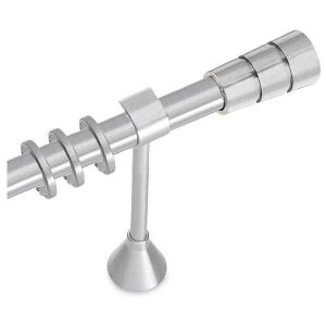Metal curtain rod Φ25 Demo Vera Nickel Matte