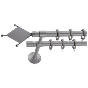 Pastel curtain rods Φ22 Check set