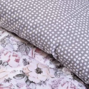 Extra double duvet cover set with 2 pillowcases Das Home 4780 Multicolor