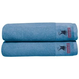 Set of towels 2pcs Greenwich Polo Club 2542 Light blue