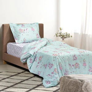 Bed sheet set Beauty Home Fay Art 6172 Mint Pink