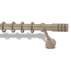 Metal curtain rod A5 Swarovski Φ25 Domus Pastel