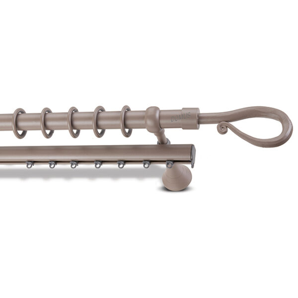 Metal curtain rod Kissos Φ25 Domus Pastel